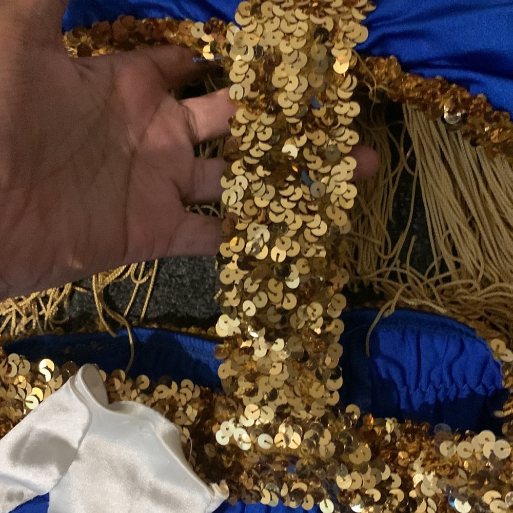 Gold sequence one piece - Picture 4 of 4